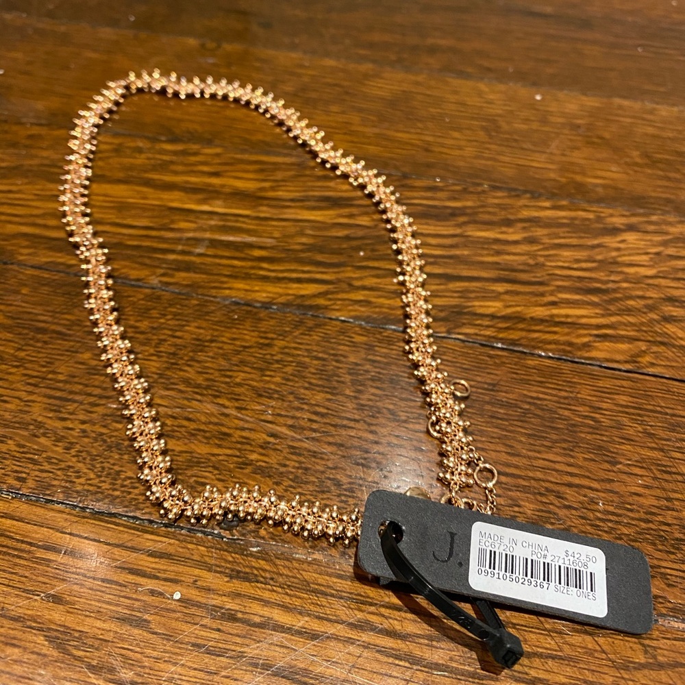 Rose Gold J. Crew Necklace
